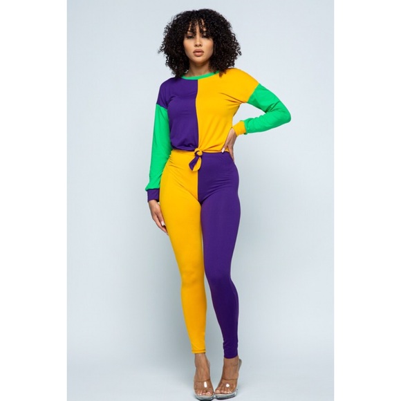 Pants - Mardi Gras Pants Set